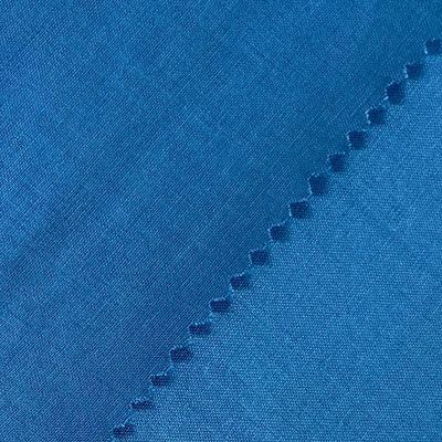 Navy Blue Aramid Fabric 3A Flame Retardant Waterproof 150 GSM