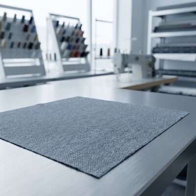 200gsm Heat Resistant Meta Aramid Knitted Fabric 180cm Width for Protective Garment
